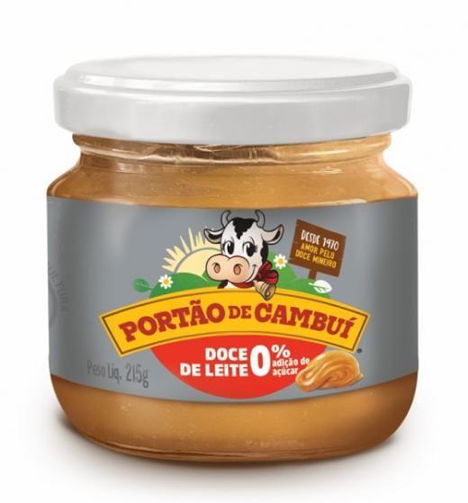 Imagem de Doce de Leite Cremoso Zero Açúcar, Zero Glúten Portão de Cambuí 215g