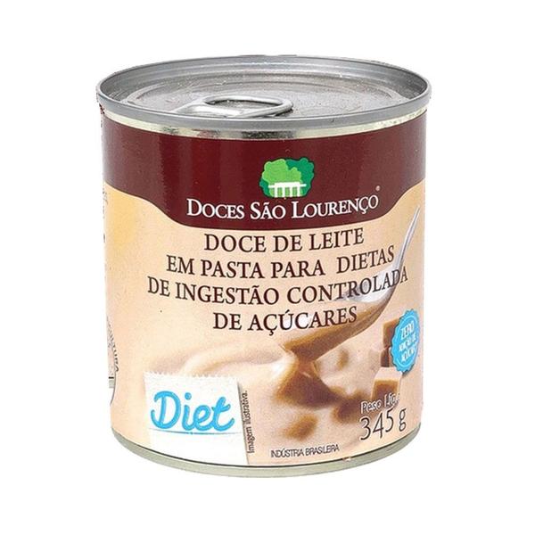 Doce de Leite Diet Doces São Lourenço 345g Imagem de Doce de Leite Diet Doces São Lourenço 345g