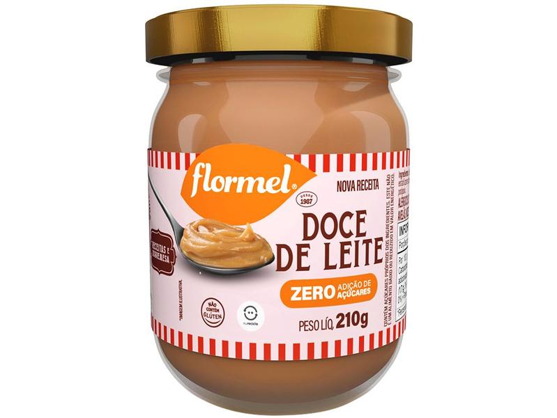 Doce de Leite Diet Flormel 11196 210g Doce de Leite Diet Flormel 11196 210g
