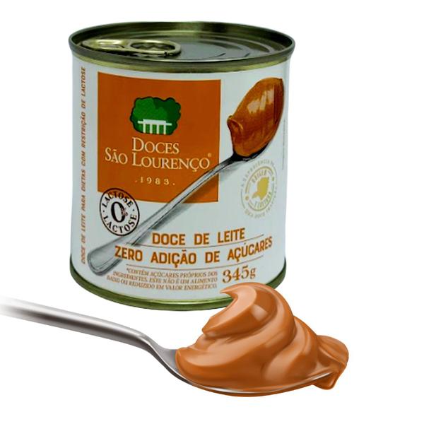 Imagem de Doce de Leite Diet SÃO LOURENÇO Lata 345g (3 latas)