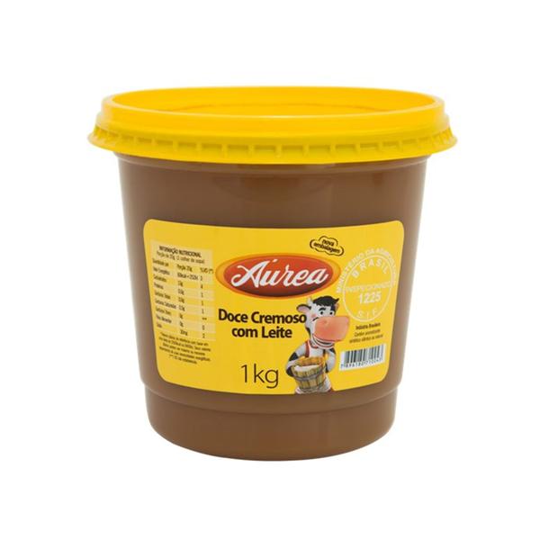 Doce de leite e soro de leite 1kg aurea Imagem de Doce de leite e soro de leite 1kg aurea