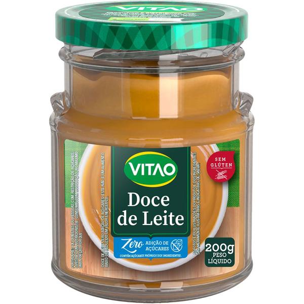 Doce De Leite Natural Zero Açúcar Vitao 200g Imagem de Doce De Leite Natural Zero Açúcar Vitao 200g