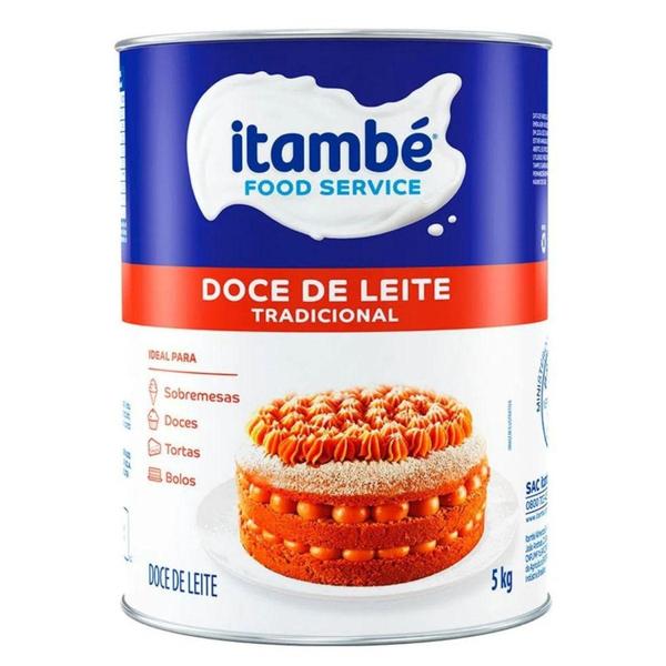 Imagem de Doce De Leite Pastoso 5kg Lata Itambé