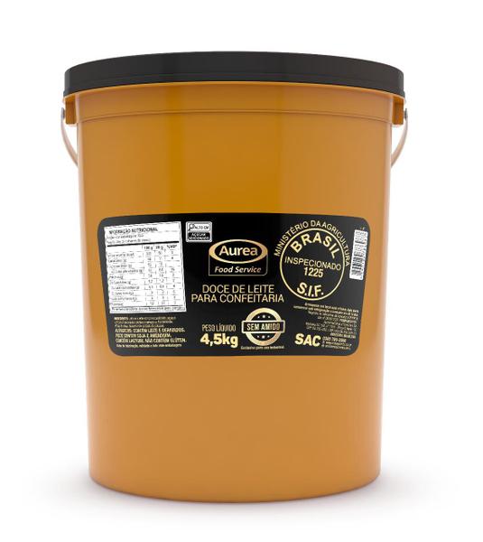 Doce De Leite Puro 4,5kg Sem Amido Profissional Aurea Imagem de Doce De Leite Puro 4,5kg Sem Amido Profissional Aurea