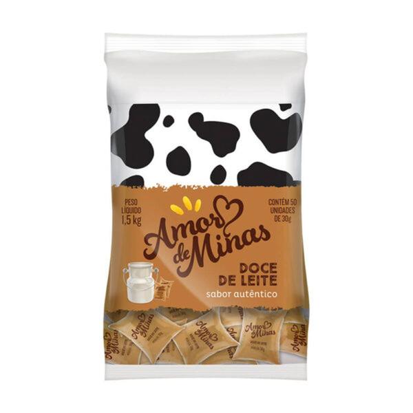 Doce de Leite Tradicional AMOR DE MINAS 1,5kg Pastoso Imagem de Doce de Leite Tradicional AMOR DE MINAS 1,5kg Pastoso