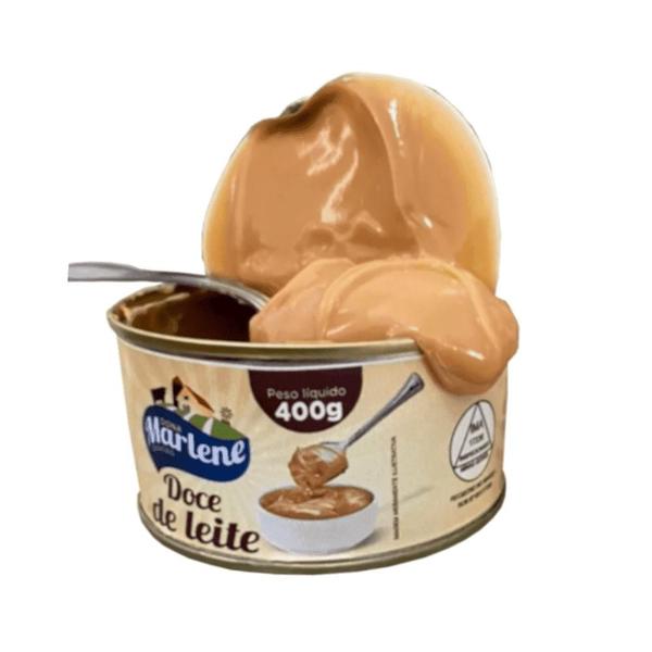 Doce De Leite Tradicional Dona Marlene Doces - Lata 400g Imagem de Doce De Leite Tradicional Dona Marlene Doces - Lata 400g