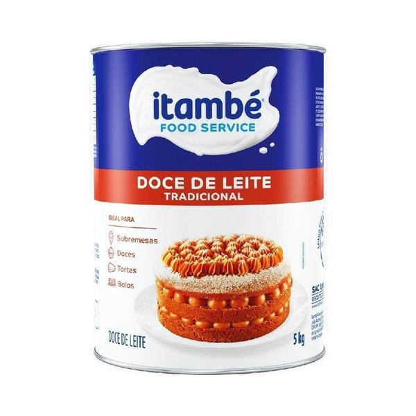 Doce De Leite Tradicional Lata 5Kg Itambe Imagem de Doce De Leite Tradicional Lata 5Kg Itambe