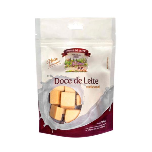 Imagem de Doce de Leite Tradicional Tablete Gotas de Leite 100g