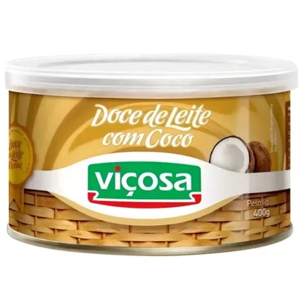 Imagem de Doce de Leite Viçosa com Coco Lata 400