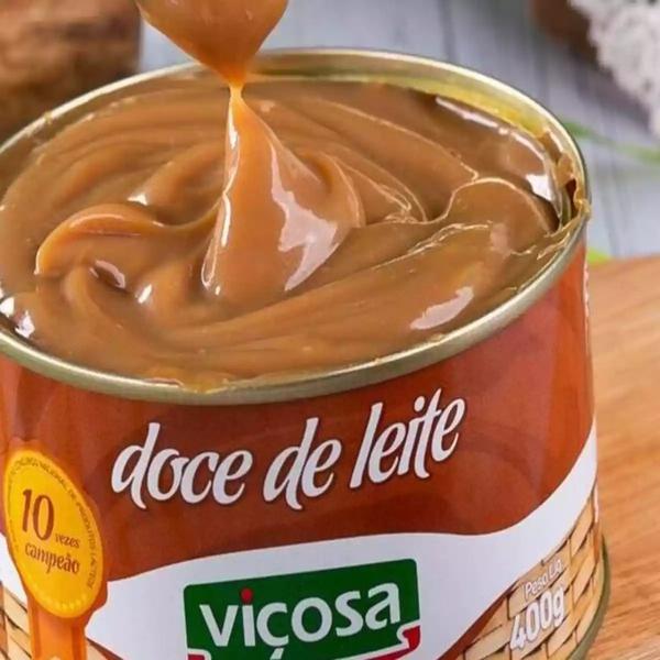 Imagem de Doce de leite viçosa tradicional lata 400g