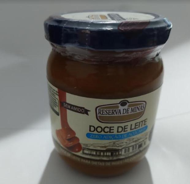 Doce de Leite Zero Açucar Reserva de Minas 210g Imagem de Doce de Leite Zero Açucar Reserva de Minas 210g