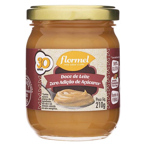 Doce de Leite Zero FLORMEL 210g Imagem de Doce de Leite Zero FLORMEL 210g