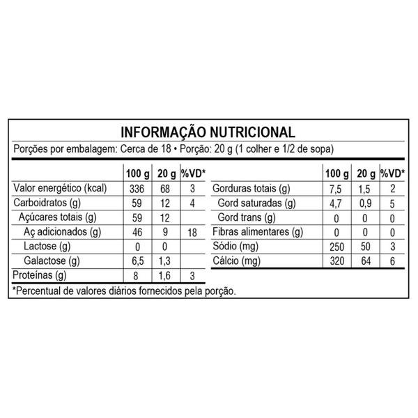 Imagem de Doce de Leite Zero Lactose Piracanjuba 350g