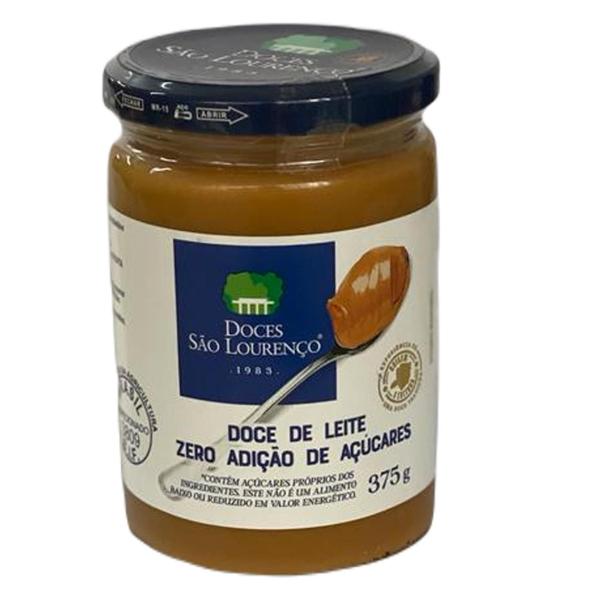 Doce de Leite Zero São Lourenço 375g - Sem Açúcares Imagem de Doce de Leite Zero São Lourenço 375g - Sem Açúcares