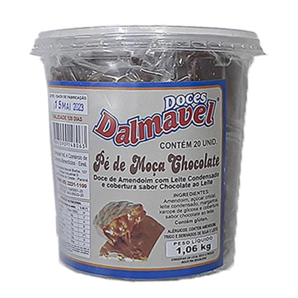 Imagem de Doce Pé de Moça Chocolate Dalmavel - 1060g