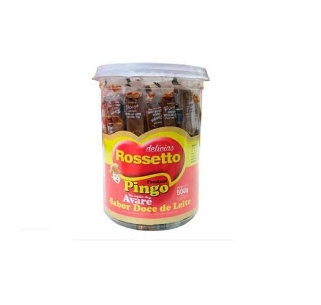 Imagem de Doce Pingo De Leite Rosseto Pote 500G Com 50 Un Festa Junina