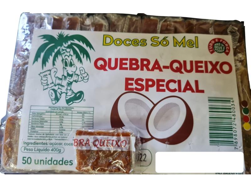 Imagem de Doce Quebra Queixo Pacote C/ 300 Unid x 8gr Doces Atacado