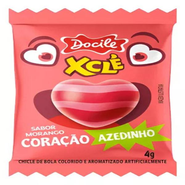 Imagem de Docile Xclé Sabor Morango Coração 160 gramas