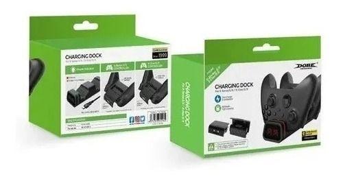 Imagem de Dock Station Carregador Compatível Controle Xbox One Series S 2 Bateri