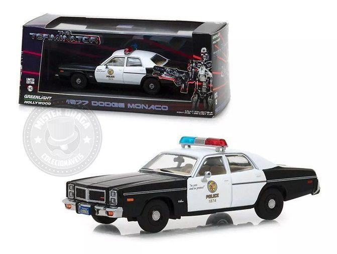 Dodge Monaco Police 1977 The Terminator Greenlight 1/43 Imagem de Dodge Monaco Police 1977 The Terminator Greenlight 1/43