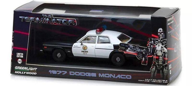 Dodge Monaco Police 1977 The Terminator Greenlight 1/43 Imagem de Dodge Monaco Police 1977 The Terminator Greenlight 1/43