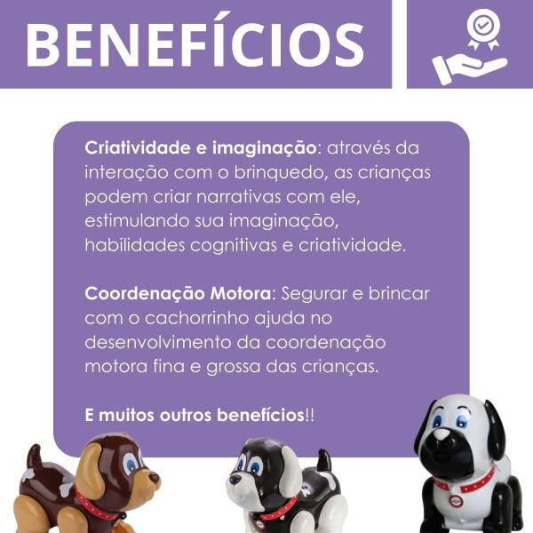 Imagem de Dog Cachorro Cachorrinho De Puxar C/ Rodinha 19cm - BS Toys