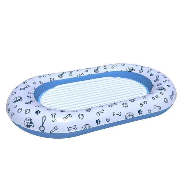 Dog Pool Float Zoostliss tamanho grande 55x35,5 cm por 45 kg Imagem de Dog Pool Float Zoostliss tamanho grande 55x35,5 cm por 45 kg