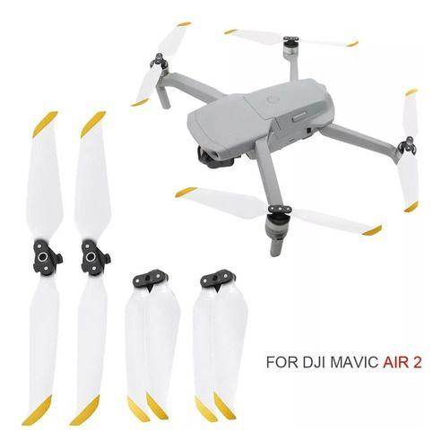 Imagem de Dois Pares De Hélices Engate Rápido Drone Dji Mavic 2 Pro