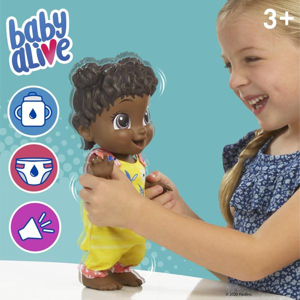 Imagem de Doll Baby Alive Baby Gotta Bounce com roupa de canguru de mais de 3 anos