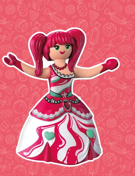 Imagem de Doll Playmobil EverDreamerz Starleen com sorvete de morango