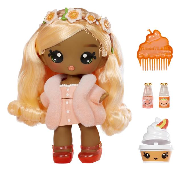 Imagem de Doll Yummiland Large Piper Peach com gloss para animais de estimação com mais de 4 anos