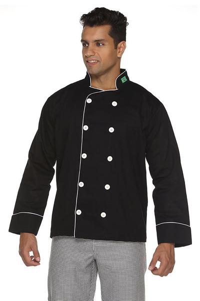 Imagem de Dolmã chef cozinha masculino algodão bandeira