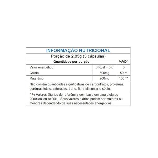 Dolomita Cálcio e Magnésio 60 cápsulas de 950mg - Unilife Imagem de Dolomita Cálcio e Magnésio 60 cápsulas de 950mg