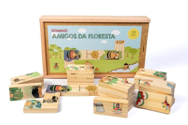 Imagem de Domino - Amigos Da Floresta - Fabrika Dos Sonhos