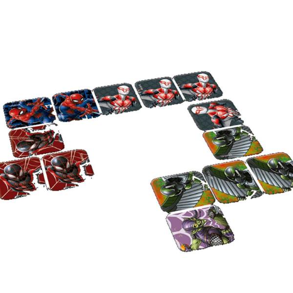 Domino Brinquedo Infantil Jogo Homem Aranha C/28 Peças - USC Imagem de Domino Brinquedo Infantil Jogo Homem Aranha C/28 Peças