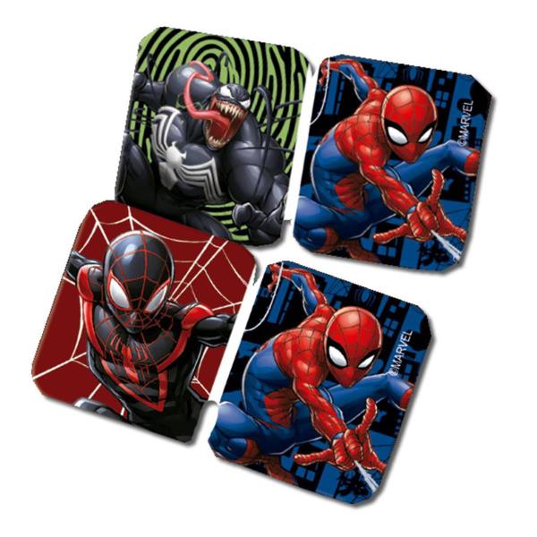 Imagem de Domino Brinquedo Infantil Jogo Homem Aranha C/28 Peças 