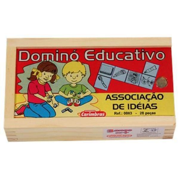 Imagem de Dominó Educativo Associação de Ideias e Aprendizagem em Madeira 0003 Carimbras