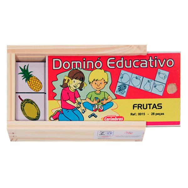 Imagem de Dominó Educativo Frutas - Carimbrás