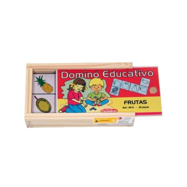 Imagem de Dominó Educativo Frutas