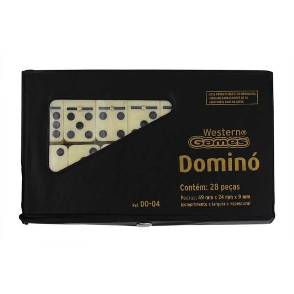 Imagem de Domino Estojo 28PCS 9MM PT