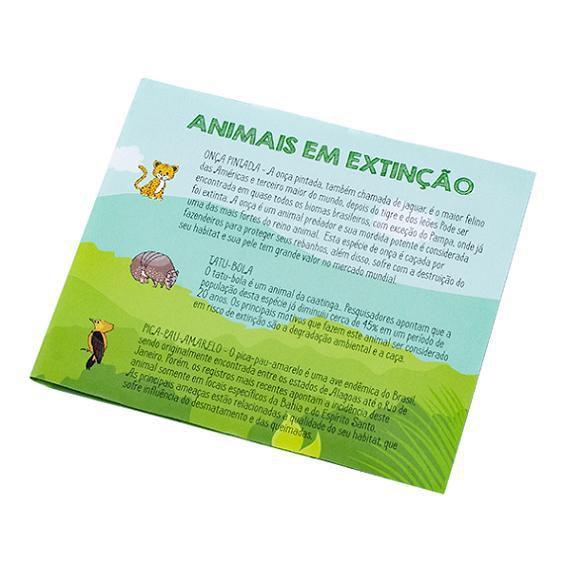 Dominó Madeira Animais Brasileiros Em Extinção, Da Fábrika - Fabrika Dos Sonhos Imagem de Dominó Madeira Animais Brasileiros Em Extinção, Da Fábrika