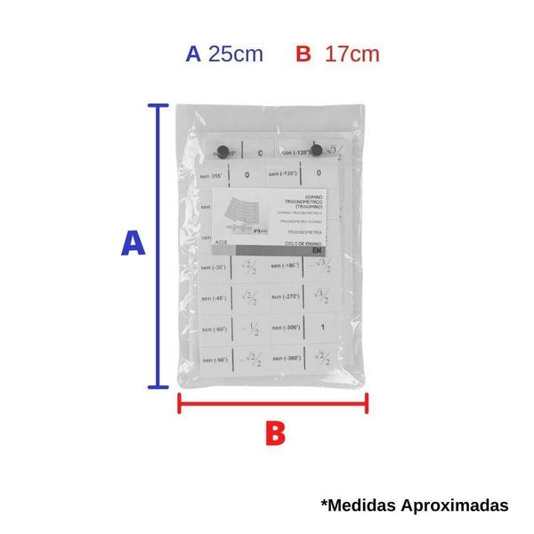 Imagem de Dominó Trigonométrico Em Eva Material Pedagógico Didático