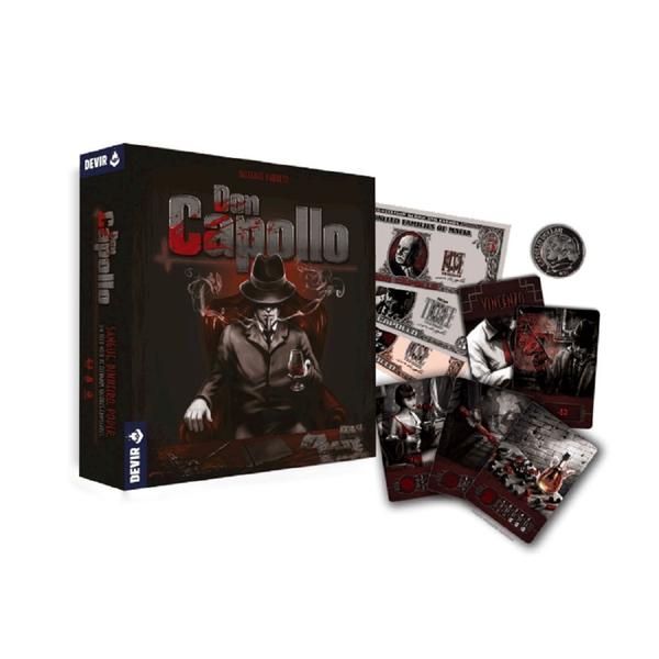 Don Capollo 2ª edição - Jogo de Tabuleiro - Devir Imagem de Don Capollo 2ª edição - Jogo de Tabuleiro - Devir