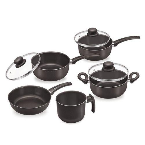 Dona chefa conjunto de panelas 5 peças prime preta - A DONA CHEFA Imagem de Dona chefa conjunto de panelas 5 peças prime preta
