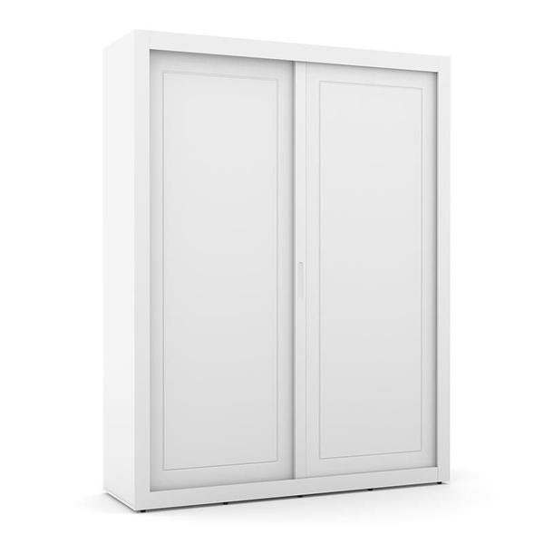 Imagem de Dormitório Tutto New 2 Portas, Cômoda 1 Porta e Berço Branco Soft - Matic Móveis