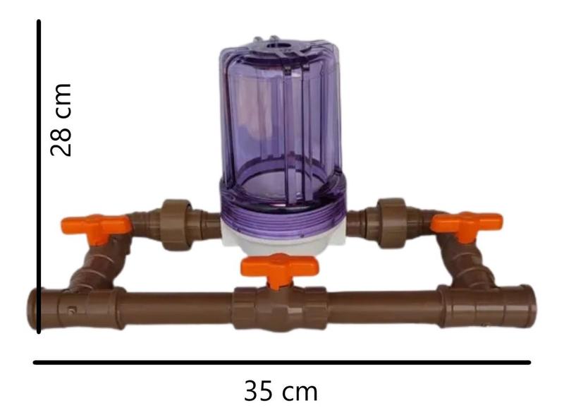 Imagem de Dosador De Cloro Em Pastilhas tubulação 25mm ou 3/4