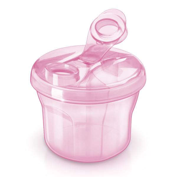 Imagem de Dosador de leite em pó 260ml rosa scf135/07 - philips avent