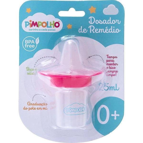 Imagem de Dosador Para Bebês 25 ml Rosa PIMPOLHO 87431