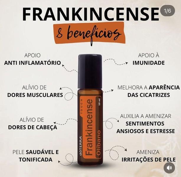 dōTERRA Frankincense Touch Óleo Essencial Olíbano 10ML touch