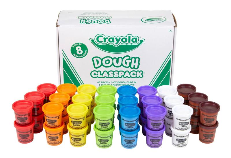 Imagem de Dough Crayola Classpack 48x85mL 8 cores variadas de 3 anos ou mais